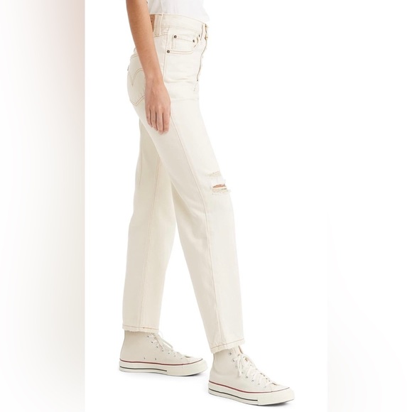 Levi's Women's Snap Ribcage Straight Ankle Jeans - Picture 3 of 4